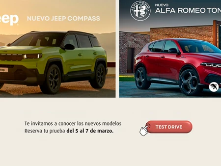 Jornadas puertas abiertas Jeep Compass y Alfa Romeo Tonale