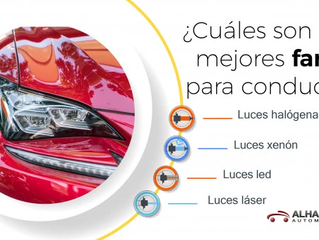 ¿Cuáles son los mejores faros para conducir?