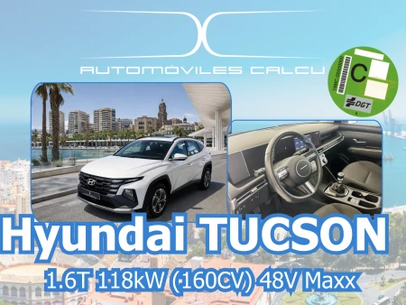 Hyundai Tucson 1.6T 160CV Maxx: potencia gasolina y espacio real en Málaga