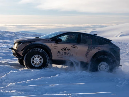Del Polo Norte al Polo Sur con el Nissan Ariya eléctrico: una expedición única