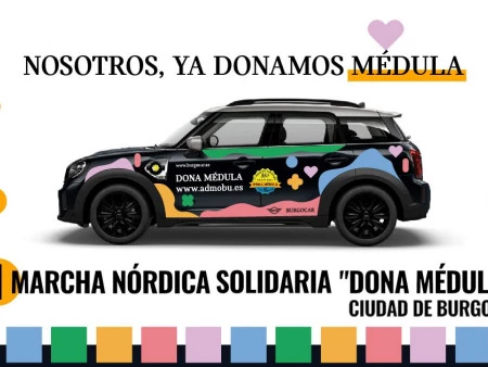 I Marcha Nórdica Solidaria “Dona Médula” Ciudad de Burgos