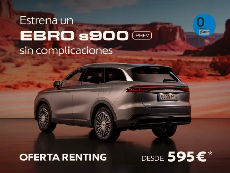 Estrena el nuevo EBRO s900 PHEV en Renting.