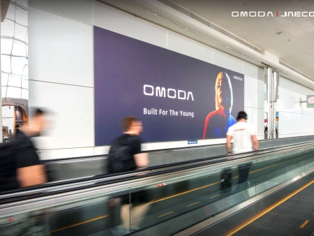 OMODA & JAECOO SIMBOLIZAN SU CRECIMIENTO Y CARÁCTER GLOBAL EN EL AEROPUERTO DE DUBAI