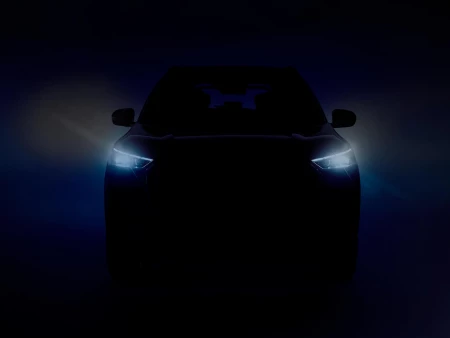 Presentación del prototipo Ebro Pickup en el Salón del Automóvil de Barcelona.