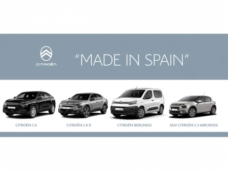 LA REALIDAD DEL CITROËN “MADE IN SPAIN”: TRES FÁBRICAS, 60% DE LAS MATRICULACIONES Y 300 EMPRESAS AUXILIARES