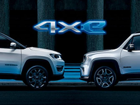 Nuevos Renegade y Compass 4xe híbridos enchufables