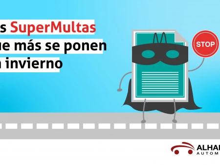 Las multas que más se ponen en invierno