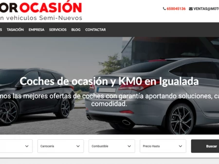 Motor Ocasión estrena nueva web
