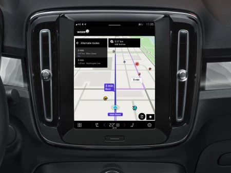 La aplicación Waze ya está disponible en su automóvil Volvo