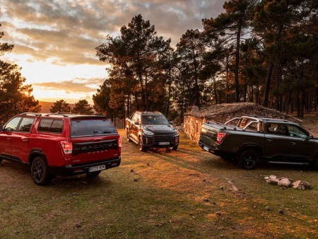 KGM Musso Sports 2025: cotas 4×4, especificaciones técnicas, carga y capacidad de arrastre