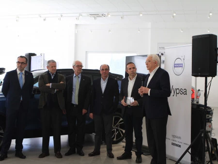 El concesionario Vypsa Ciudad Real recibe el premio a las mejores instalaciones Volvo España de 2017