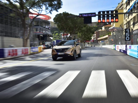 El Nissan Ariya debuta en público en Mónaco