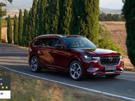 El Mazda CX-80 ha sido premiado "Best in Class" por Euro NCAP