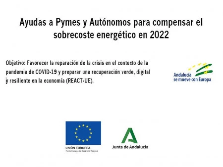Ayuda sobrecoste energético Junta de Andalucía