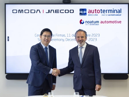 OMODA elige Autoterminal Barcelona para la distribución de sus coches en España y Europa