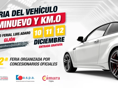 Artedo Motor estará en la Feria del Vehículo Seminuevo y KM.0 de Gijón