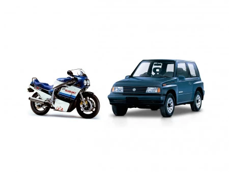 SUZUKI VITARA y GSX-R 750: El espíritu pionero de los años ochenta