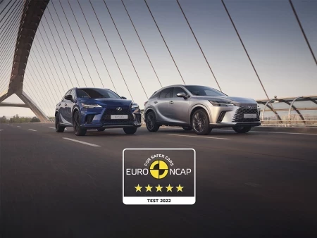 EL NUEVO LEXUS RX OFRECE UNA SEGURIDAD DE CINCO ESTRELLAS
