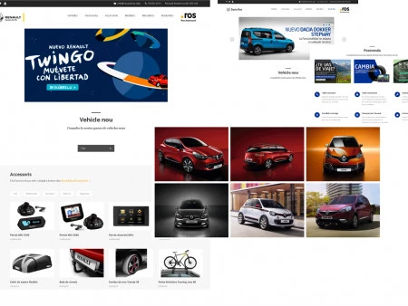 Presentació de la nova pàgina web