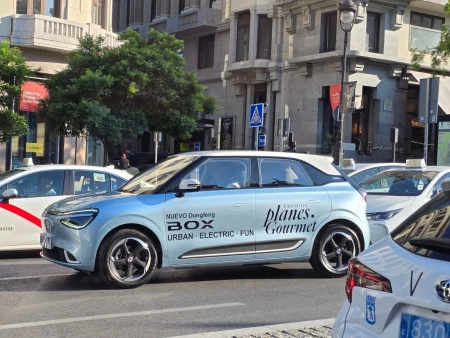 DONGFENG BOX, VEHÍCULO ELÉCTRICO OFICIAL DE LOS I PREMIOS GOURMET DE MEDIASET