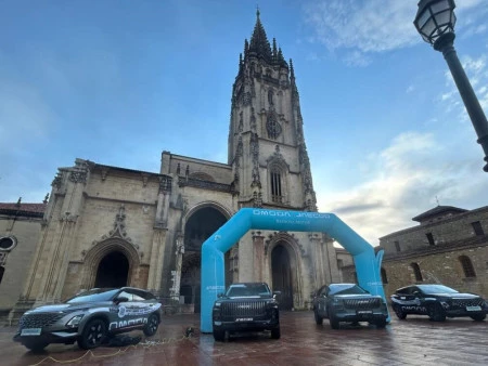 OMODA | JAECOO, participan en la Carrera Marcha Galbán en Asturias