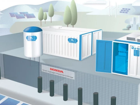 Honda empieza a producir hidrógeno verde en Europa