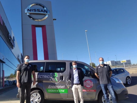 El ADEMAR más sostenible, con NISSAN e-NV200, la revolución electrificada de referencia