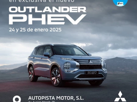 Mitsubishi Autopista Motor presenta el nuevo Mitsubishi Outlander los próximos 24 y 25 de enero