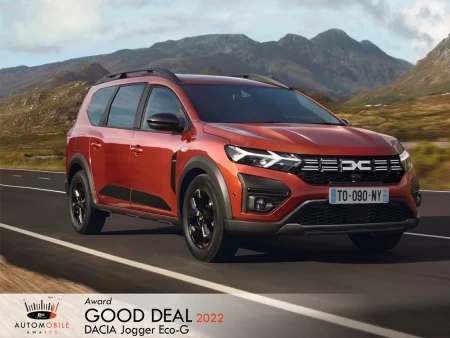 EL JOGGER GANA EL PREMIO “GOOD DEAL” EN LOS AUTOMOBILE AWARDS 2022