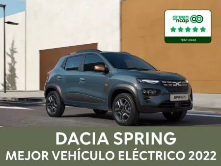 Dacia Spring, elegido “Mejor vehículo eléctrico 2022” según GREEN NCAP