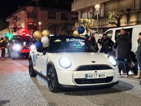 Grünblau Motor en la Cabalgata de Reyes Magos 2025