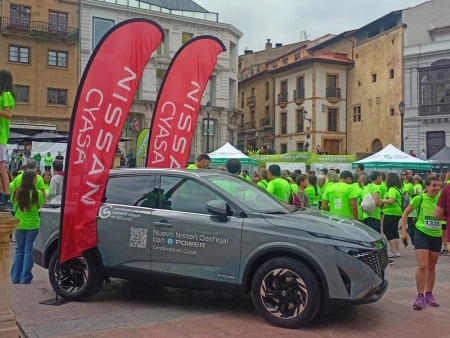 Cyasa Nissan corre contra el cáncer en la VIII carrera de Oviedo