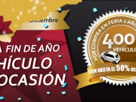 ¡PRORROGADA nuestra Feria Fin de Año del Vehículo de Ocasión!