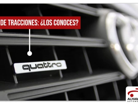 Coche 4×4, de tracción delantera o propulsión trasera: ¿Conoces tipos y diferencias?