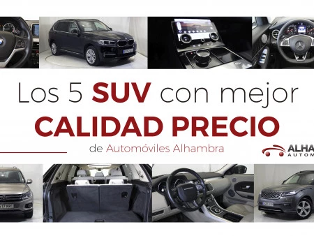Los 5 SUV de segunda mano con mejor  relación calidad precio