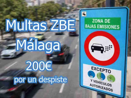 Multas ZBE en Málaga a partir de 2026: cuánto cuestan y cuándo pueden sancionarte