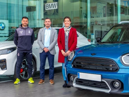 BMW Triocar renueva la flota del Real Avilés Industrial CF