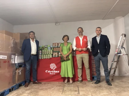 El Grupo Bartolomé impulsa la labor de Cáritas en Colmenar Viejo a través de su compromiso social