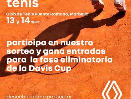 Sorteo de 2 entradas dobles para la Davis Cup