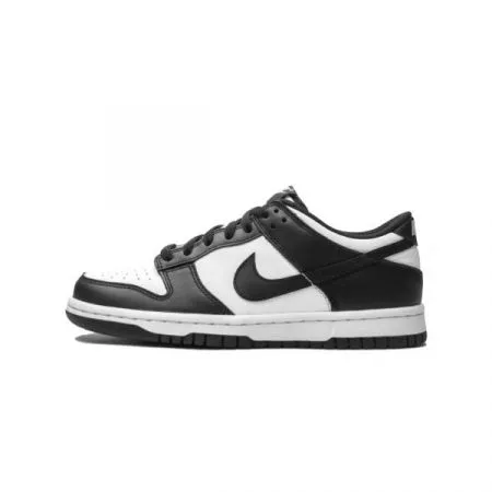 NIKE DUNK LOW BLACK WHITE (GS)