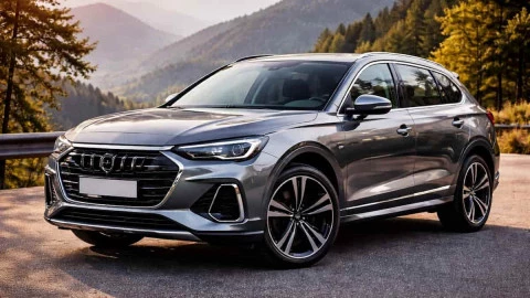 SUV premium de lujo en carretera con diseño elegante, alto rendimiento y acabado sofisticado