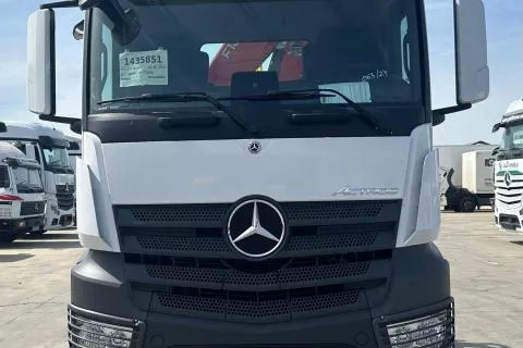 Mercedes-Benz Actros 2643 LS 6X2 + GANCHO JIMECA + GRUA  FASSI F135A.024