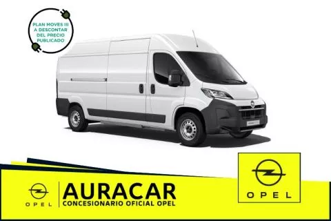 Opel Movano Furgón 3.5T Heavy L3H2 BEV 110kW Opel Movano Furgón 3.5T Heavy L3H2 BEV 110kW