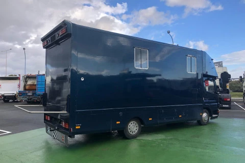 Mercedes-Benz Atego 818 transporte de caballos