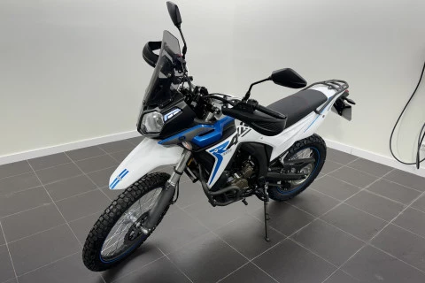 Voge 300 RALLY Blanca-Azul