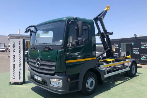Mercedes-Benz Atego 1218 + GANCHO JIMECA 8 TONELADAS NUEVO