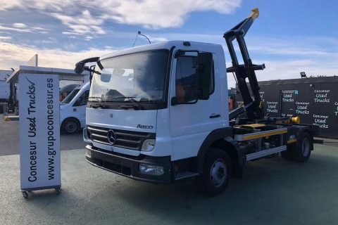 Mercedes-Benz Atego 1218 LNR + GANCHO PORTACONTENEDORES JIMECA 8 T. NUEVO