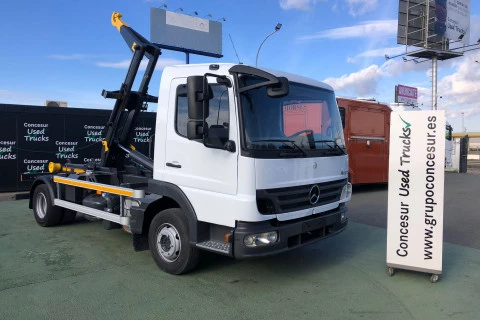 Mercedes-Benz Atego 1218 LNR + GANCHO PORTACONTENEDORES JIMECA 8 T. NUEVO