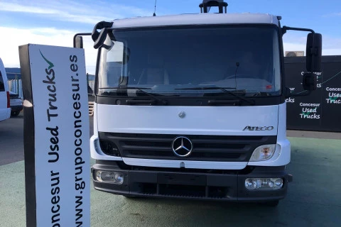 Mercedes-Benz Atego 1218 LNR + GANCHO PORTACONTENEDORES JIMECA 8 T. NUEVO