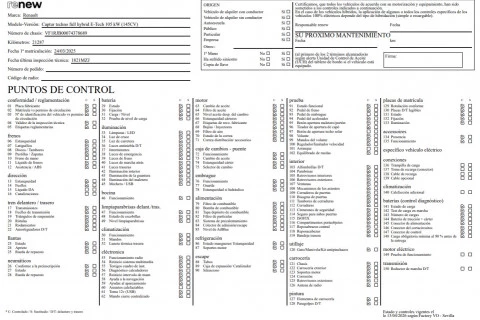 Renault Captur  Hibrido  E-TECH Hibrido Techno 105kW